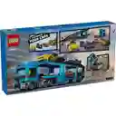 Lego Set de Construcción Camión de Transporte Con Deportivos