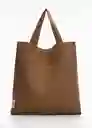 Bolso Nuova Camel Talla 99 Mujer Mango