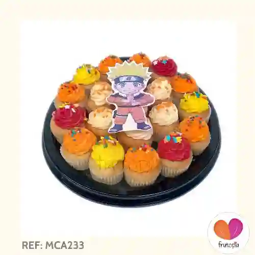 Minicupcakes X 20 Naruto Mca233