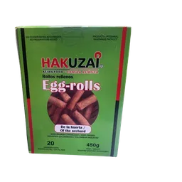 Hakuzai Rollo Primavera Egg Roll Vegetales Cóctel