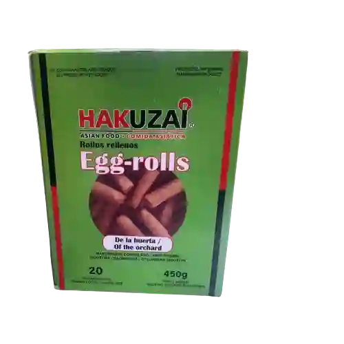 Hakuzai Rollo Primavera Egg Roll Vegetales Cóctel