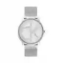 Reloj Iconic Mesh Unisex Color Plateado 25200027 Calvin Klein