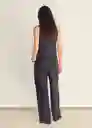 Chaleco Bali Navy Talla M Mujer Mango