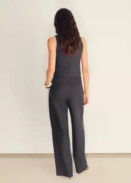 Chaleco Bali Navy Talla M Mujer Mango