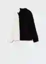 Saco Jersey Telma Negro Talla 26 Mujer Mango