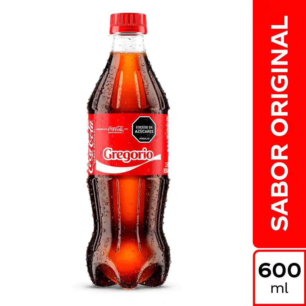 Coca-Cola Gaseosa Sabor Original 600 mL