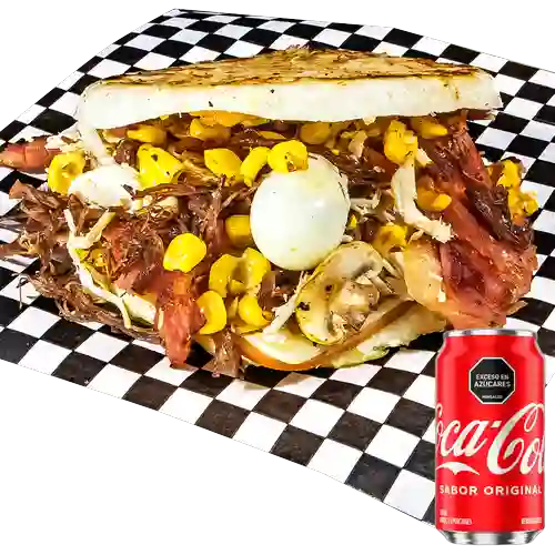 Combo Arepa Alternativa +Cocacola Orig 330 ml