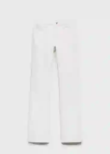 Jean Fiona Blanco Talla 32 Mujer Mango
