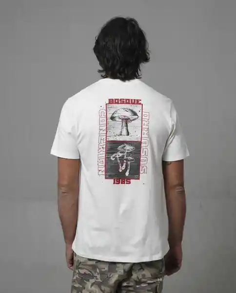 Camiseta Hombre Crudo Talla S 109G001_CRU110605 Rifle