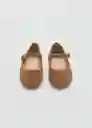 Zapatos Gret Camel Talla 27 Niñas Mango