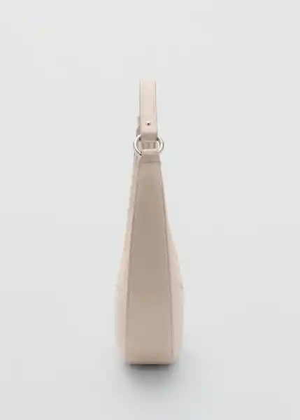 Bolso M Moon Off White Mujer Mango