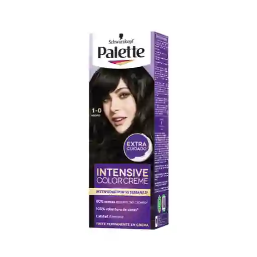 Palette Tinte Intensive Color Creme Negro 1-0 50 mL