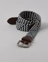 Cinturón Hombre Azul Talla: 36 8077410 American Eagle