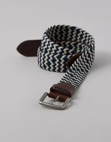 Cinturón Hombre Azul Talla: 36 8077410 American Eagle
