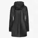 Ilse Jacobsen Chaqueta Impermeable Negra 36