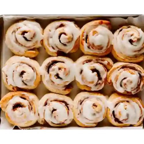 Cinnamon Roll Glaseado X4