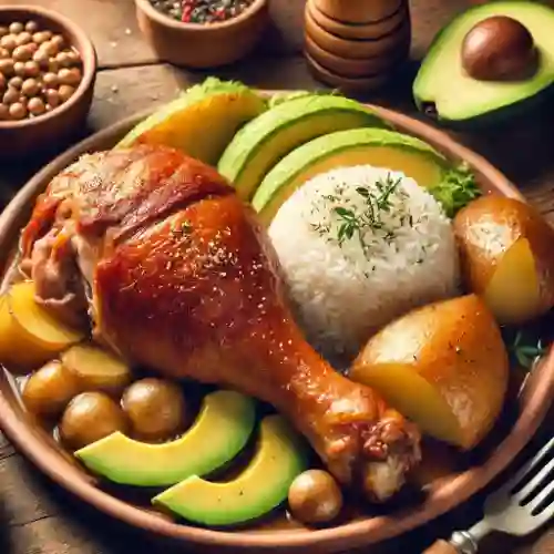Pierna Pernil en Salsa Campesina
