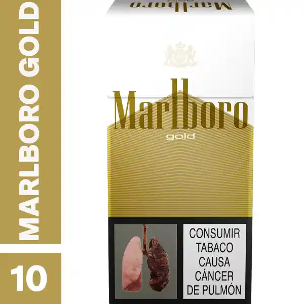 Marlboro Gold​ x 10 Cigarrillos