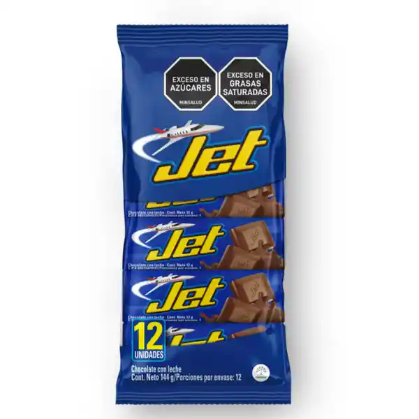 Jet Chocolatina con Leche y Lamina de Colección