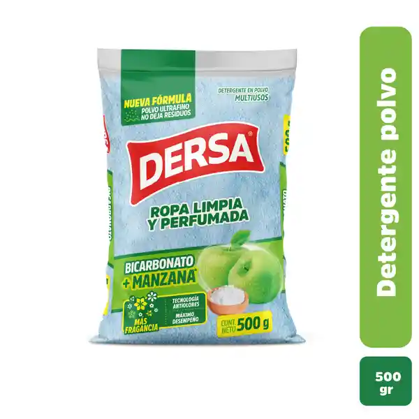 Detergente en Polvo Bicarbonato + Manzana