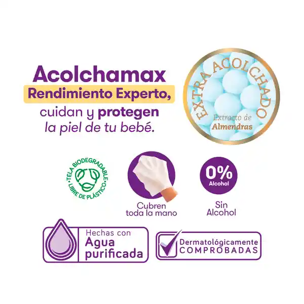 Pequeñin Toallitas Húmedas Acolchamax