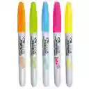 Marcador Permanente Fino Sharpie Neon X 5 Unidades