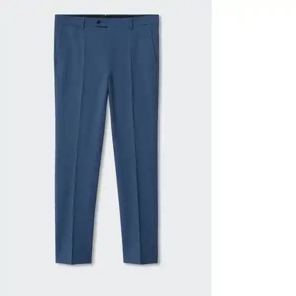 Pantalón Breda Celeste Talla 40 Hombre Mango