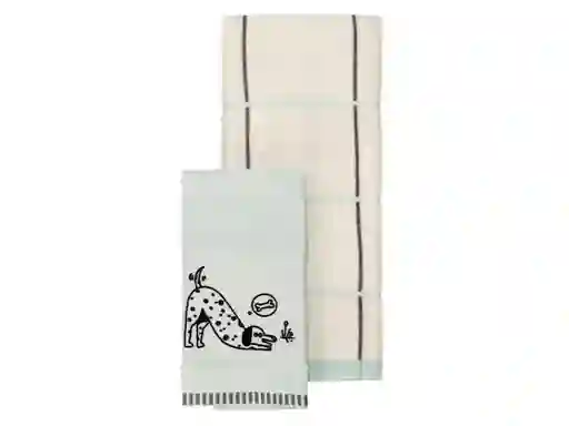 Set Toallas Visita Beige Casaideas