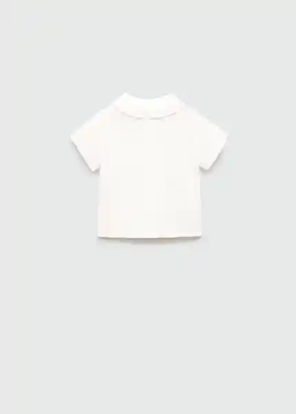 Camisa Hamlet Offwhite Talla 66 Niños Mango