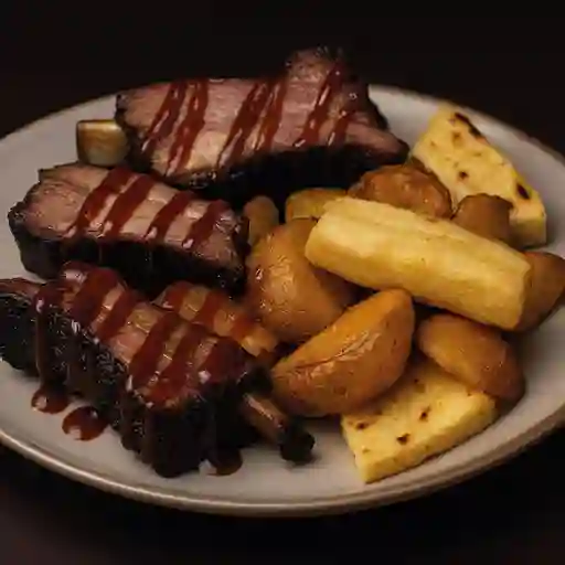 Costillas bbq