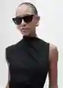 Vestido Bella Negro Talla M Mujer Mango