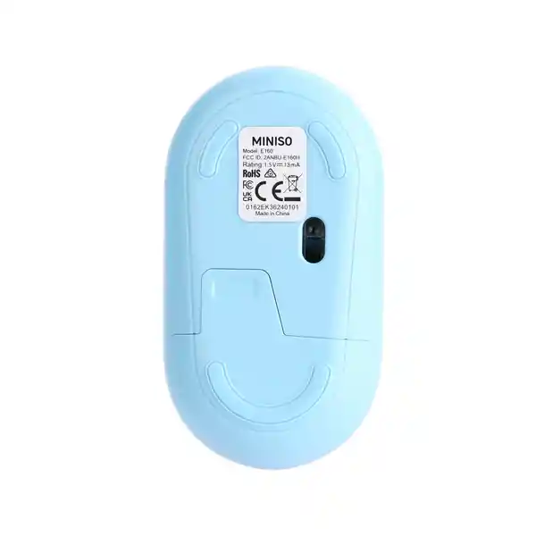 Mouse Inalámbrico Silencioso Snoopy Life Azul E160 Miniso