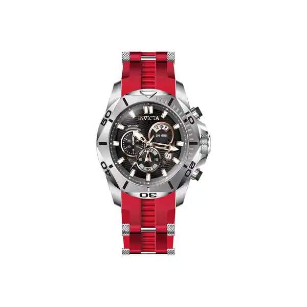 Invicta Reloj Hombre Acero Rojo Inv32254