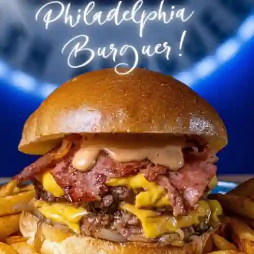 Hamburguesa Philadelphia