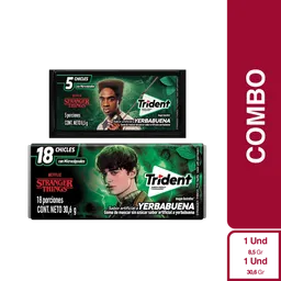 Trident Yerba 5 Und + Trident Evup Yerba