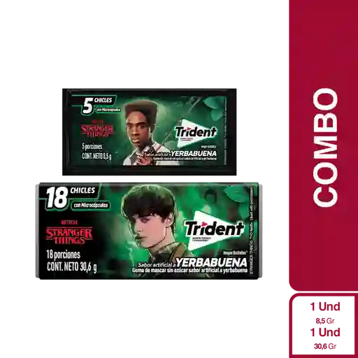 Trident Yerba 5 Und + Trident Evup Yerba