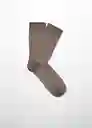 Calcetines Stripe Marrón Talla 42 Hombre Mango