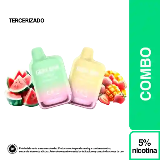 Combo Meloso Mini Watermelon Ice + Meloso Mini Strawberry Mango