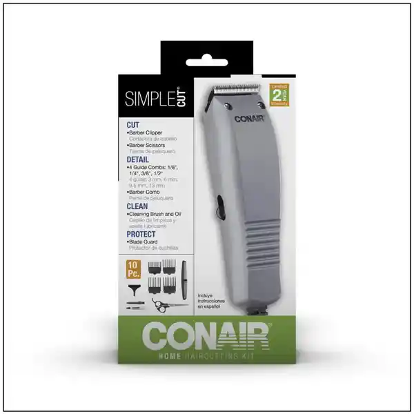 Conair Peluquería Básico 10p HC90RGB