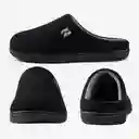Rockdove Pantuflas Para Mujer Org Gris Negro M