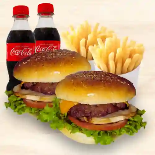 Hamburguesa Gb Marshal para Dos