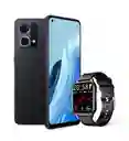 Oppo Celular Reno 7 128Gb Negro + Smartwatch