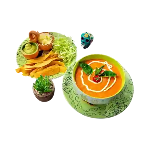 Sopa de tortillas