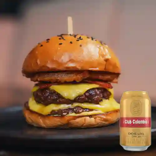Combo Crispy Jack + Club col. Dorada Lta 330ml