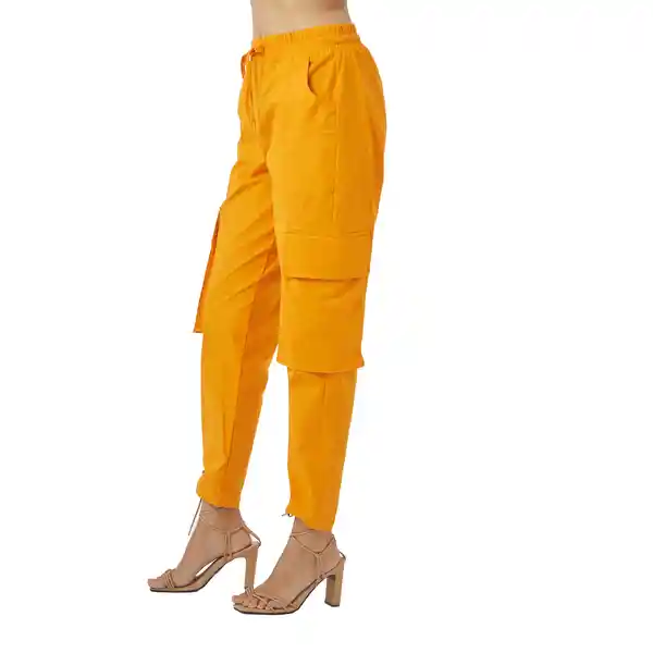 Pantalón Sand-naranja-xs