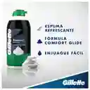Gillette Espuma de Afeitar Foamy Mentol Refrescante 179 mL