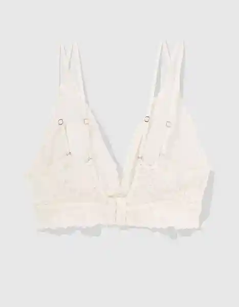 Bralette Aerie Blanco Talla Medium American Eagle 16983860