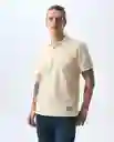 Camiseta Hombre Amarillo Talla M 801G008_AMA120704 Americanino