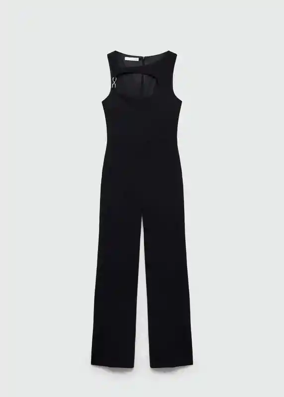 Mono Stern Negro Talla S Mujer Mango