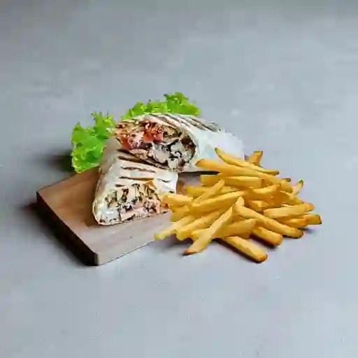 Shawarma Mixto Personal con Papa